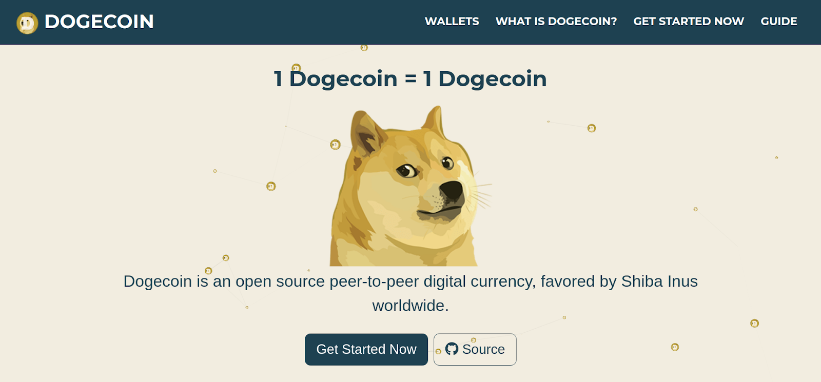 dogecoin официальный сайт